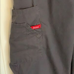 Women’s Dickies Small Pewter Scrub Pants